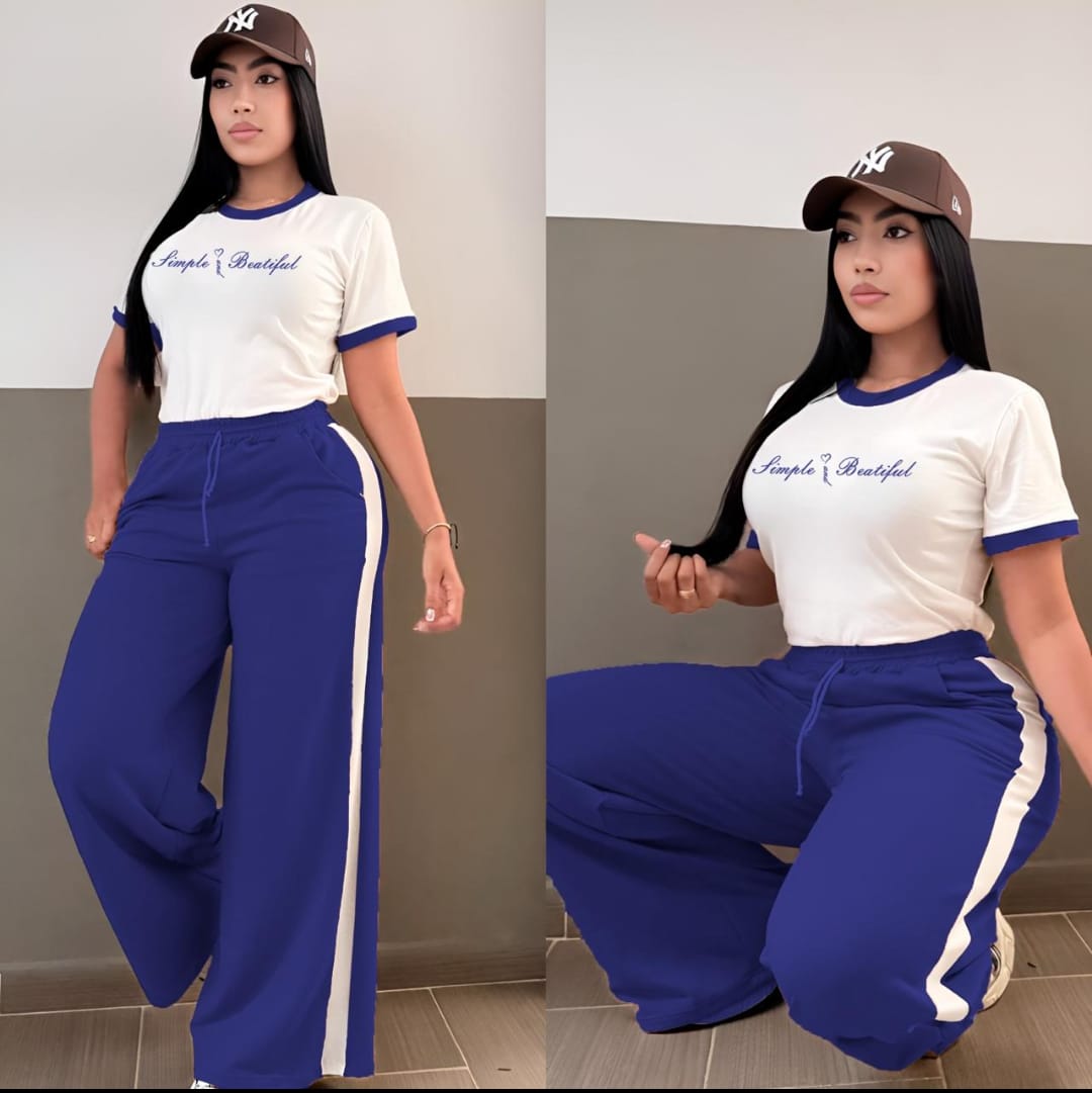 Conjunto Deportivo para Dama – Polera + Pantalón | UrbanFit 👚🔥🧢✨