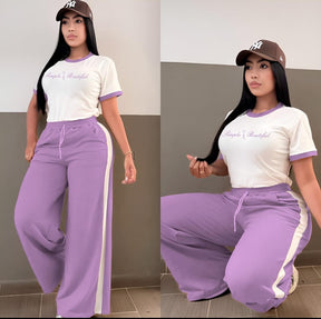 Conjunto Deportivo para Dama – Polera + Pantalón | UrbanFit 👚🔥🧢✨